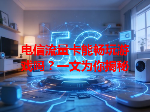电信流量卡能畅玩游戏吗？一文为你揭秘