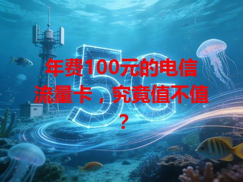 年费100元的电信流量卡，究竟值不值？