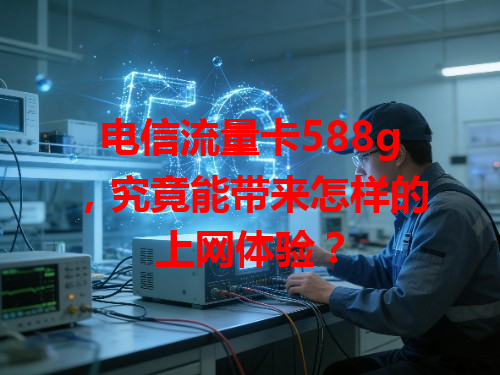 电信流量卡588g，究竟能带来怎样的上网体验？