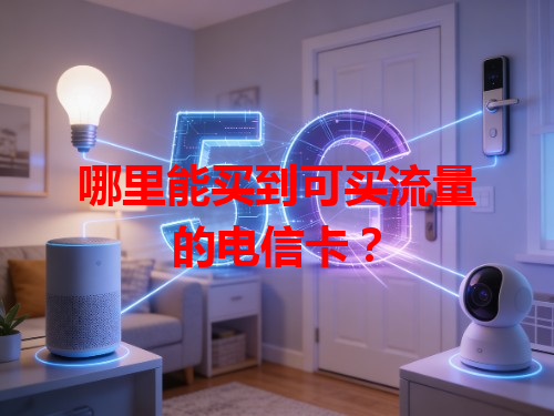 哪里能买到可买流量的电信卡？