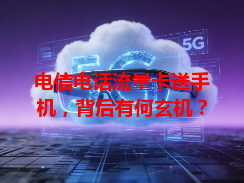 电信电话流量卡送手机，背后有何玄机？