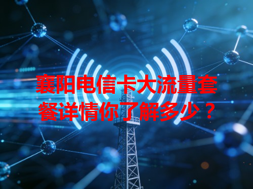 襄阳电信卡大流量套餐详情你了解多少？