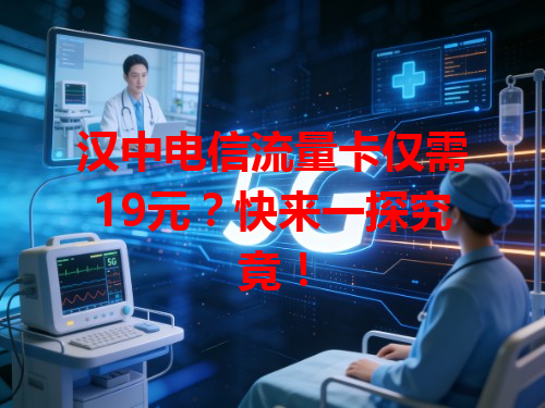 汉中电信流量卡仅需19元？快来一探究竟！