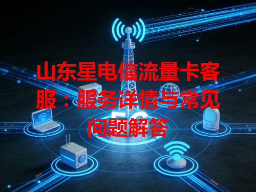 山东星电信流量卡客服：服务详情与常见问题解答