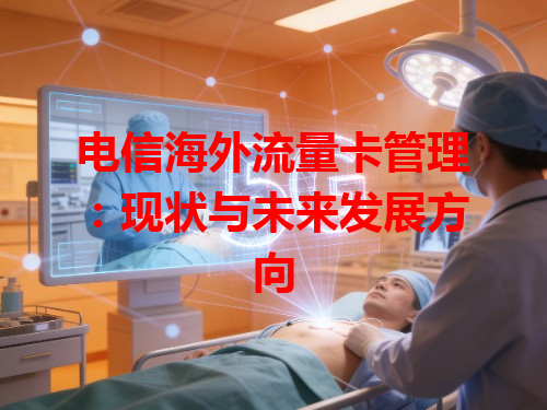电信海外流量卡管理：现状与未来发展方向