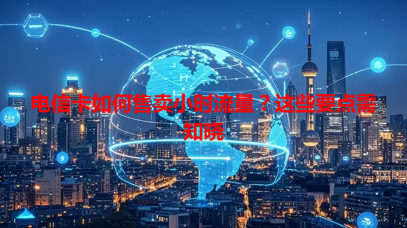 电信卡如何售卖小时流量？这些要点需知晓