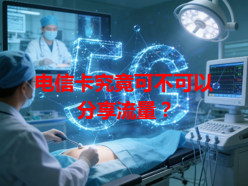 电信卡究竟可不可以分享流量？