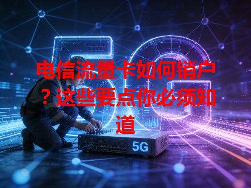 电信流量卡如何销户？这些要点你必须知道