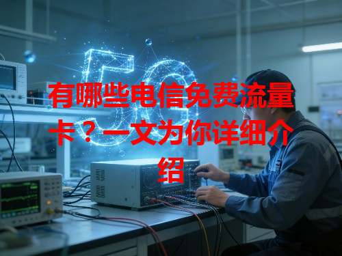 有哪些电信免费流量卡？一文为你详细介绍
