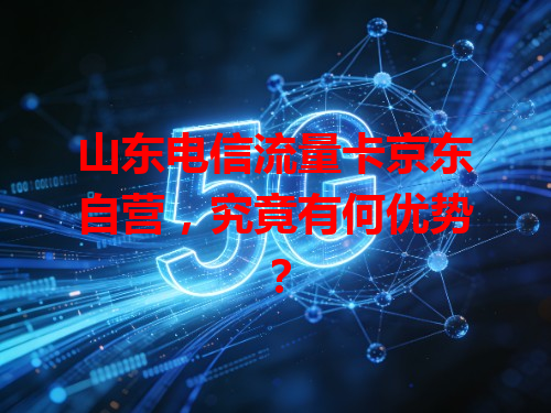 山东电信流量卡京东自营，究竟有何优势？