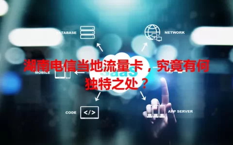 湖南电信当地流量卡，究竟有何独特之处？