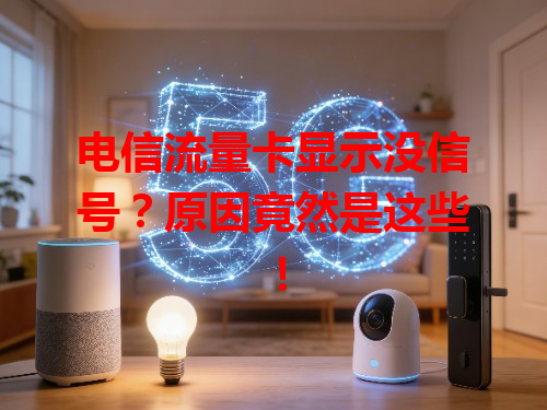 电信流量卡显示没信号？原因竟然是这些！