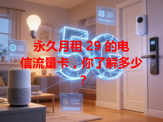永久月租 29 的电信流量卡，你了解多少？