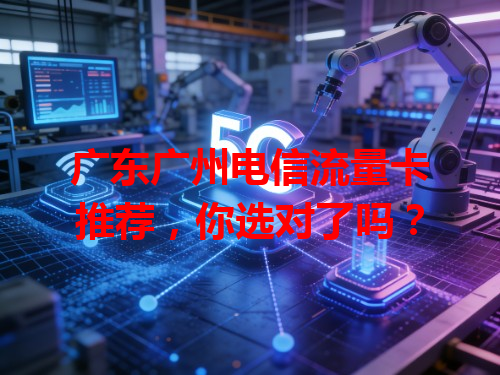 广东广州电信流量卡推荐，你选对了吗？