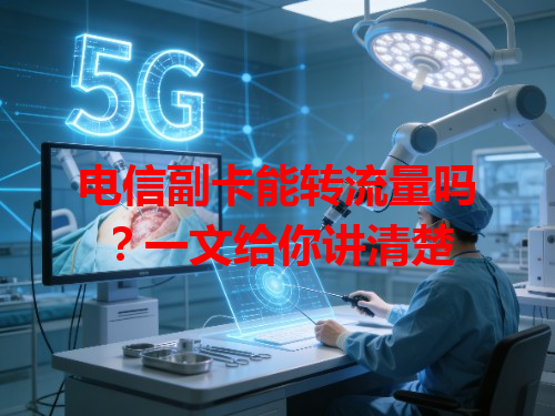 电信副卡能转流量吗？一文给你讲清楚