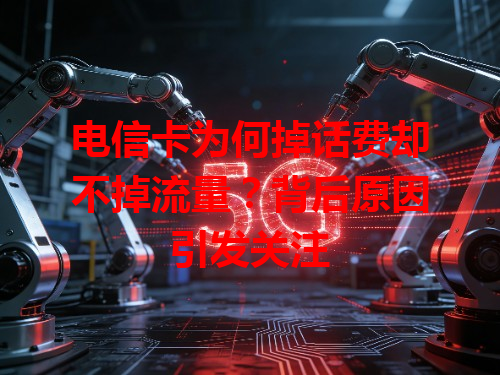 电信卡为何掉话费却不掉流量？背后原因引发关注
