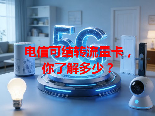 电信可结转流量卡，你了解多少？