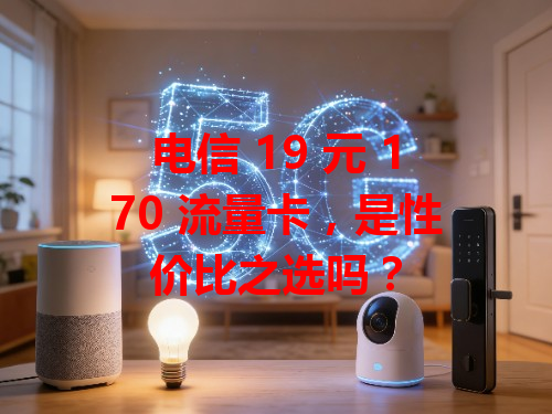 电信 19 元 170 流量卡，是性价比之选吗？