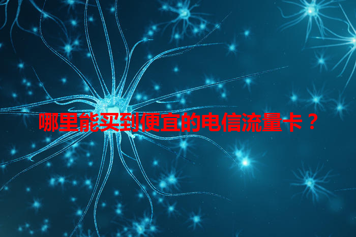 哪里能买到便宜的电信流量卡？