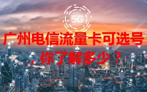 广州电信流量卡可选号，你了解多少？