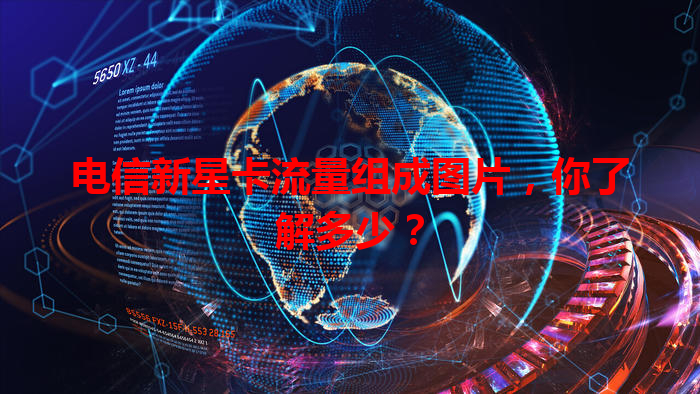 电信新星卡流量组成图片，你了解多少？