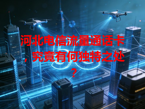 河北电信流量通话卡，究竟有何独特之处？