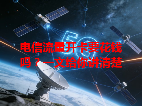 电信流量开卡要花钱吗？一文给你讲清楚