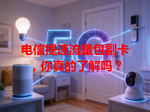 电信提速流量包副卡，你真的了解吗？