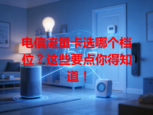 电信流量卡选哪个档位？这些要点你得知道！