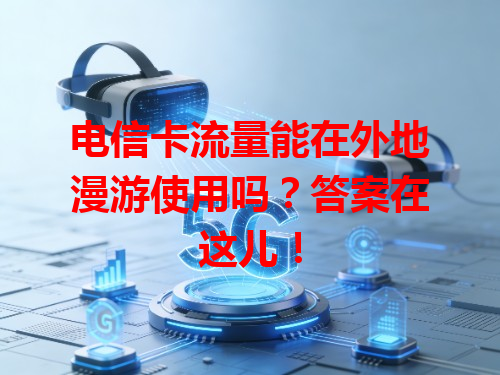 电信卡流量能在外地漫游使用吗？答案在这儿！