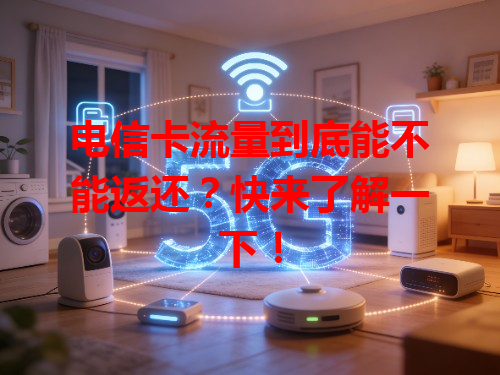电信卡流量到底能不能返还？快来了解一下！