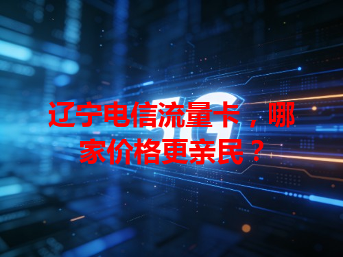 辽宁电信流量卡，哪家价格更亲民？
