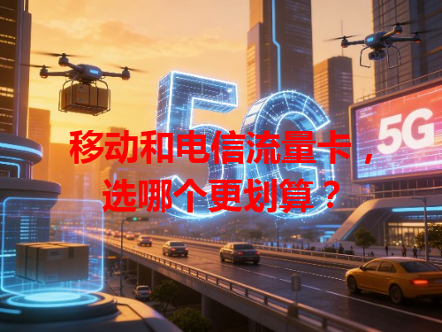 移动和电信流量卡，选哪个更划算？