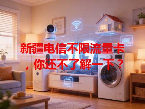 新疆电信不限流量卡，你还不了解一下？