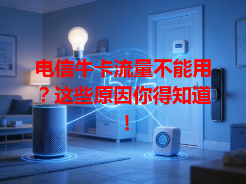 电信牛卡流量不能用？这些原因你得知道！