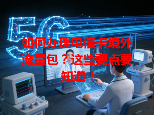 如何办理电信卡境外流量包？这些要点要知道！