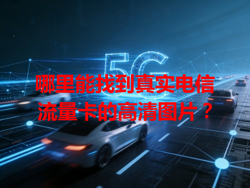 哪里能找到真实电信流量卡的高清图片？