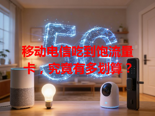 移动电信吃到饱流量卡，究竟有多划算？