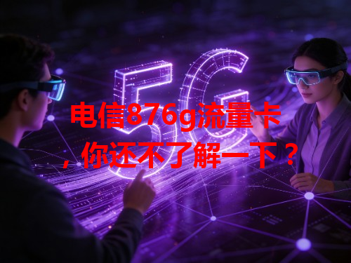 电信876g流量卡，你还不了解一下？