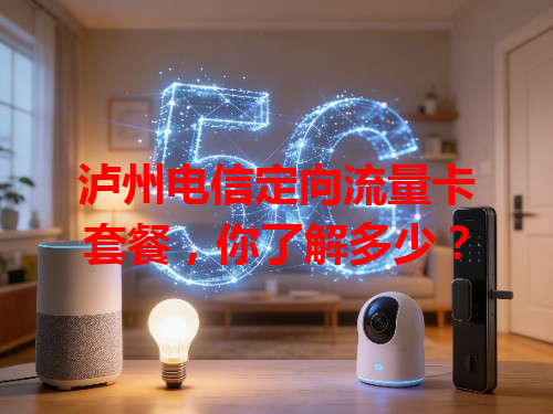 泸州电信定向流量卡套餐，你了解多少？