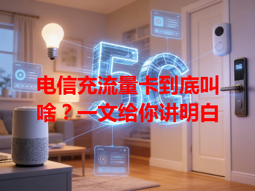 电信充流量卡到底叫啥？一文给你讲明白