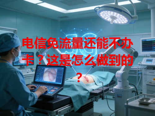 电信免流量还能不办卡？这是怎么做到的？