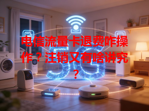 电信流量卡退费咋操作？注销又有啥讲究？