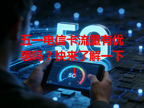 五一电信卡流量有优惠吗？快来了解一下！