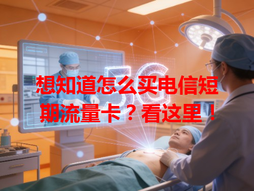 想知道怎么买电信短期流量卡？看这里！