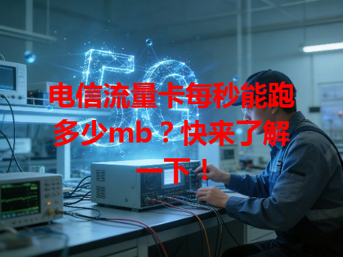 电信流量卡每秒能跑多少mb？快来了解一下！