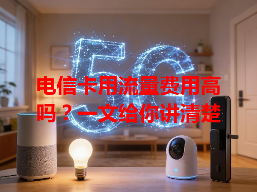 电信卡用流量费用高吗？一文给你讲清楚