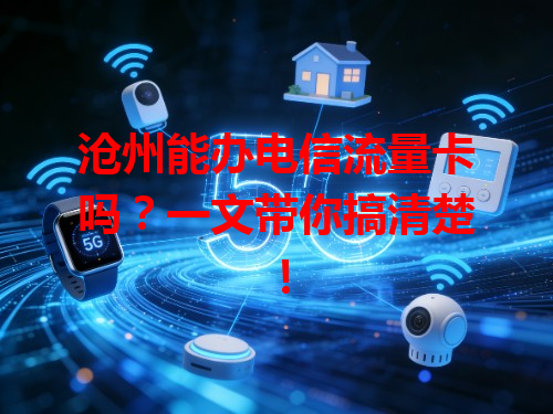 沧州能办电信流量卡吗？一文带你搞清楚！