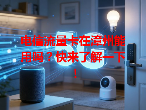 电信流量卡在漳州能用吗？快来了解一下！