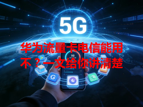 华为流量卡电信能用不？一文给你讲清楚